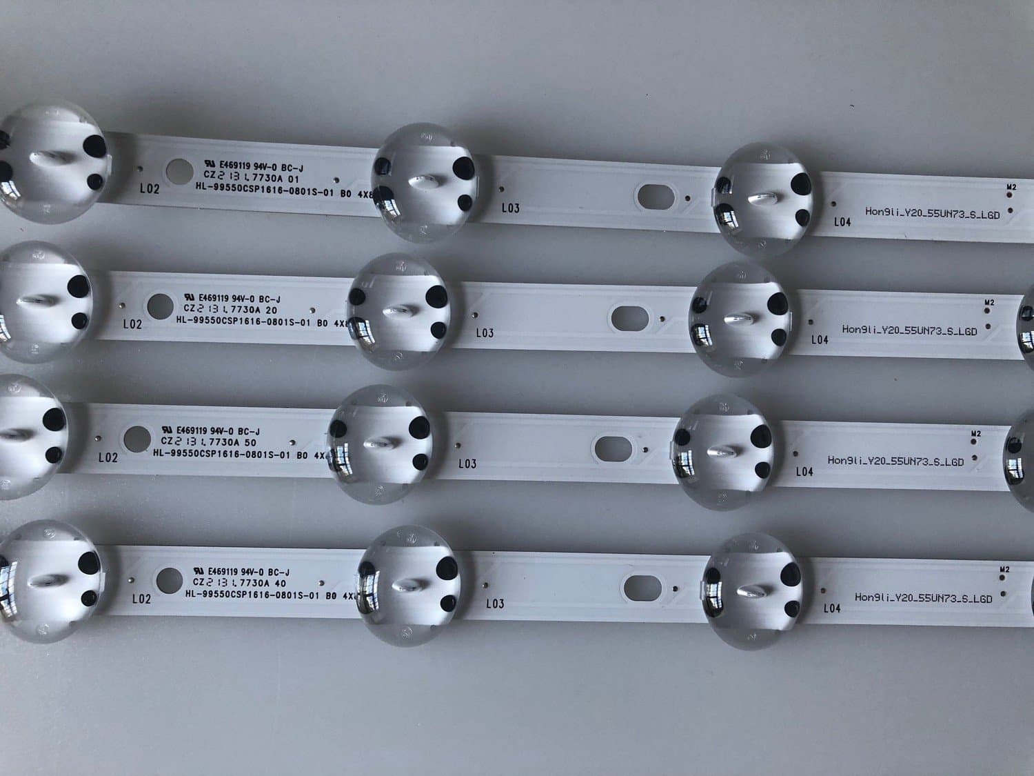 HL-99550CSP1616-0801S-01 EAV65008301 LED-bakgrundsbelysning LG 55UP75003LF