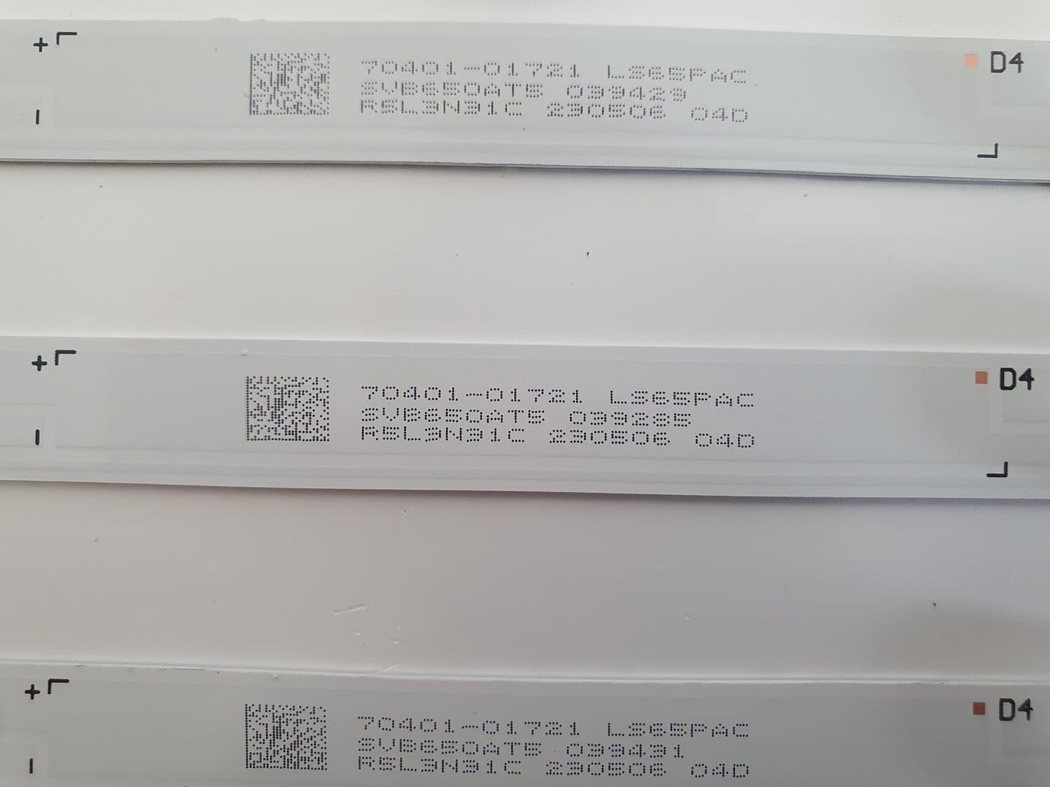 70401-01721 261501016755 LED-bakgrundsbelysning - Sony KD-65X75WL