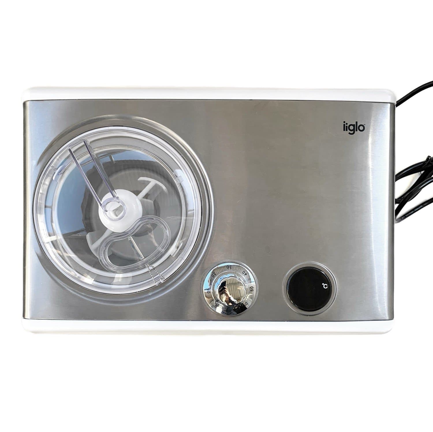 34x27,4x26cm 1.5L Iiglo Glassmaskin med Kompressor