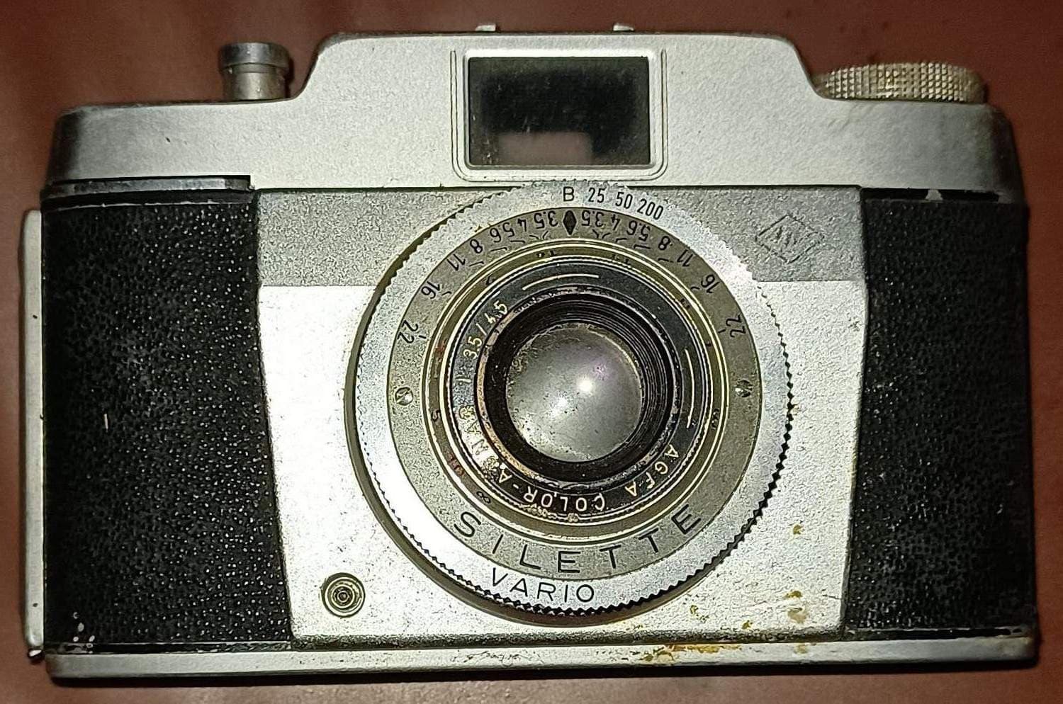 AGFA Silette Vario + blixt Sunpak GX17