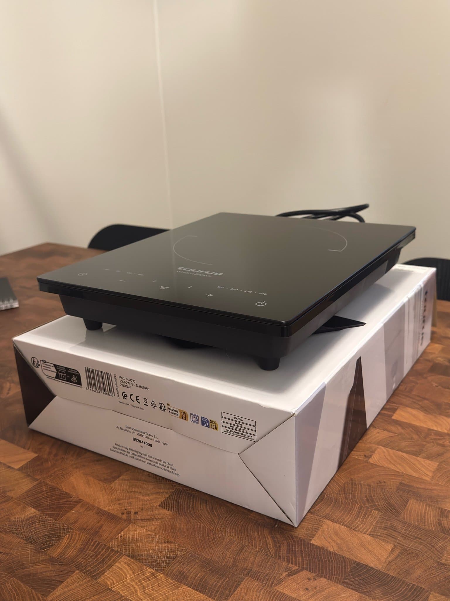 Taurus Darkfire Daily Portabel Induktionshäll