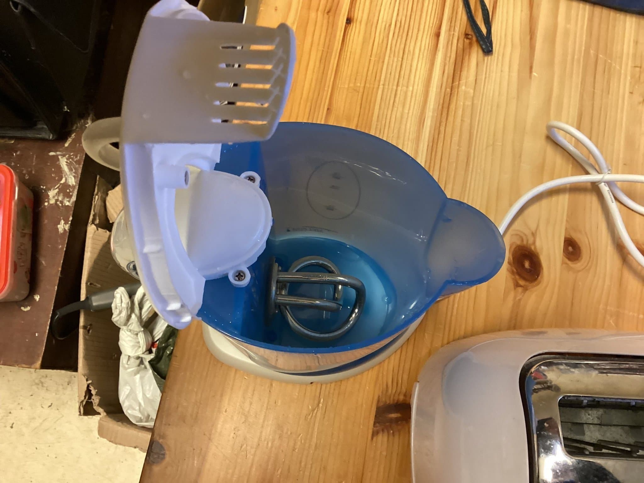 Vattenkokare och brödrost