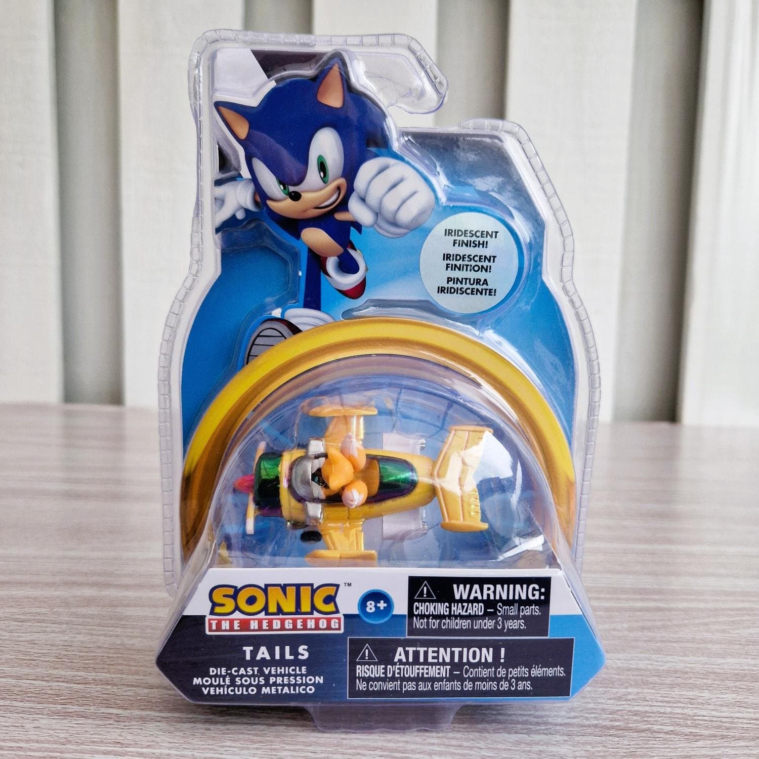 Sonic All-Stars Racing Tails Die Cast Plane Vehicle NKOK 2024 Sealed