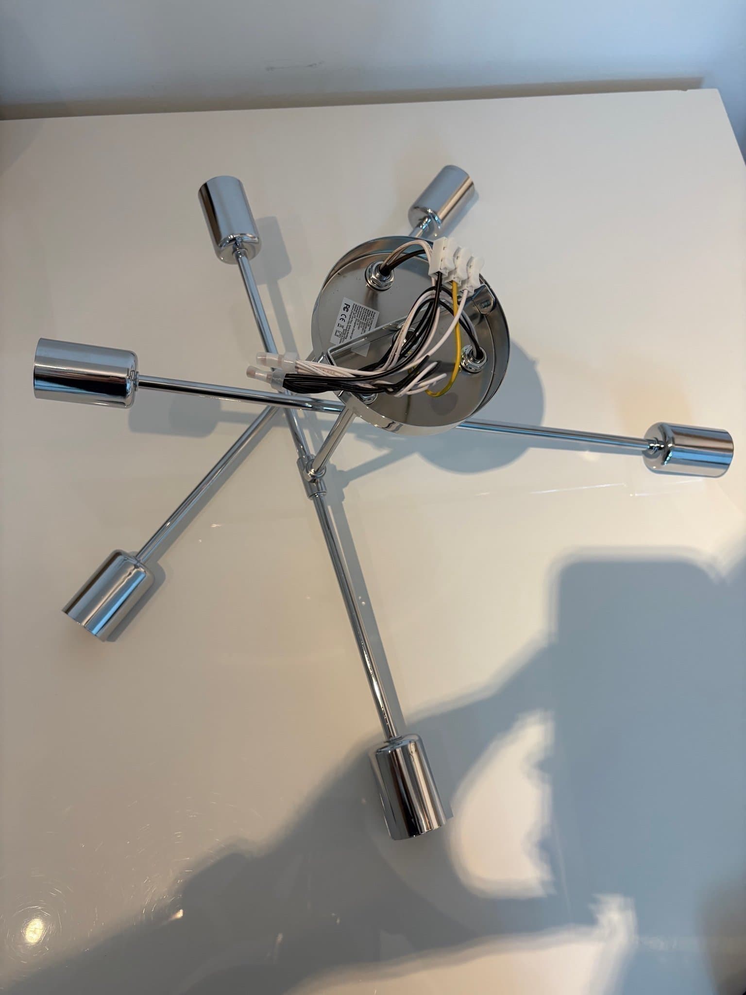 Modern Taklampa Silver Ny