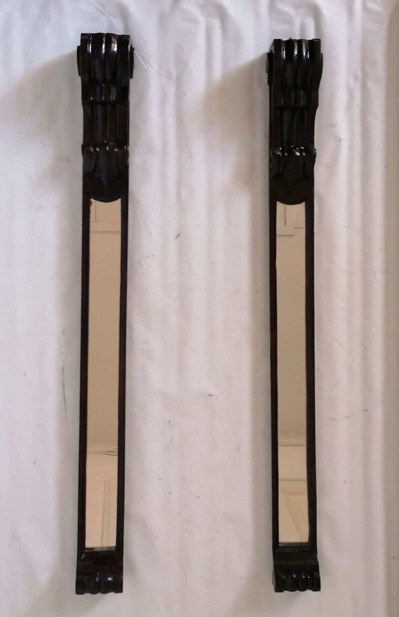 Antika Väggdekor, Speglar - Ett Par