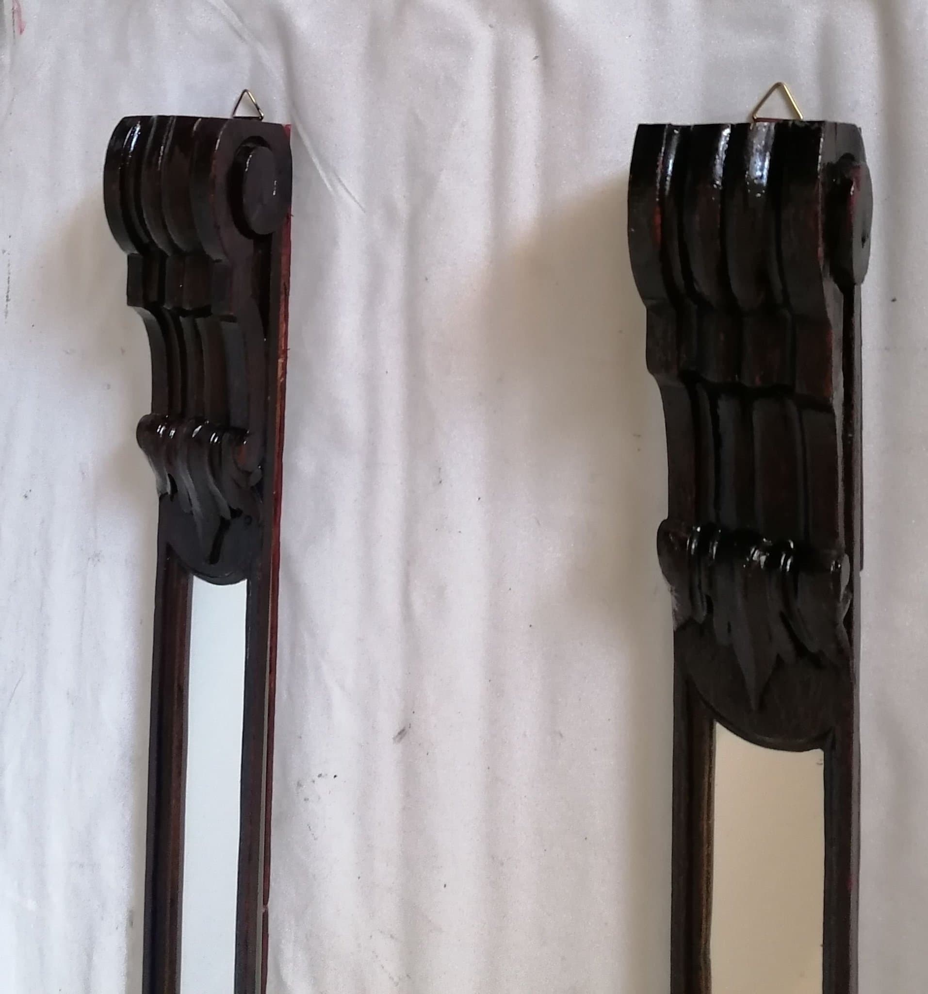 Antika Väggdekor, Speglar - Ett Par