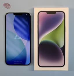 iPhone 14 Plus, Purple, 128 Gb, Nyskick/ utmärkt skick, nytt original batteri