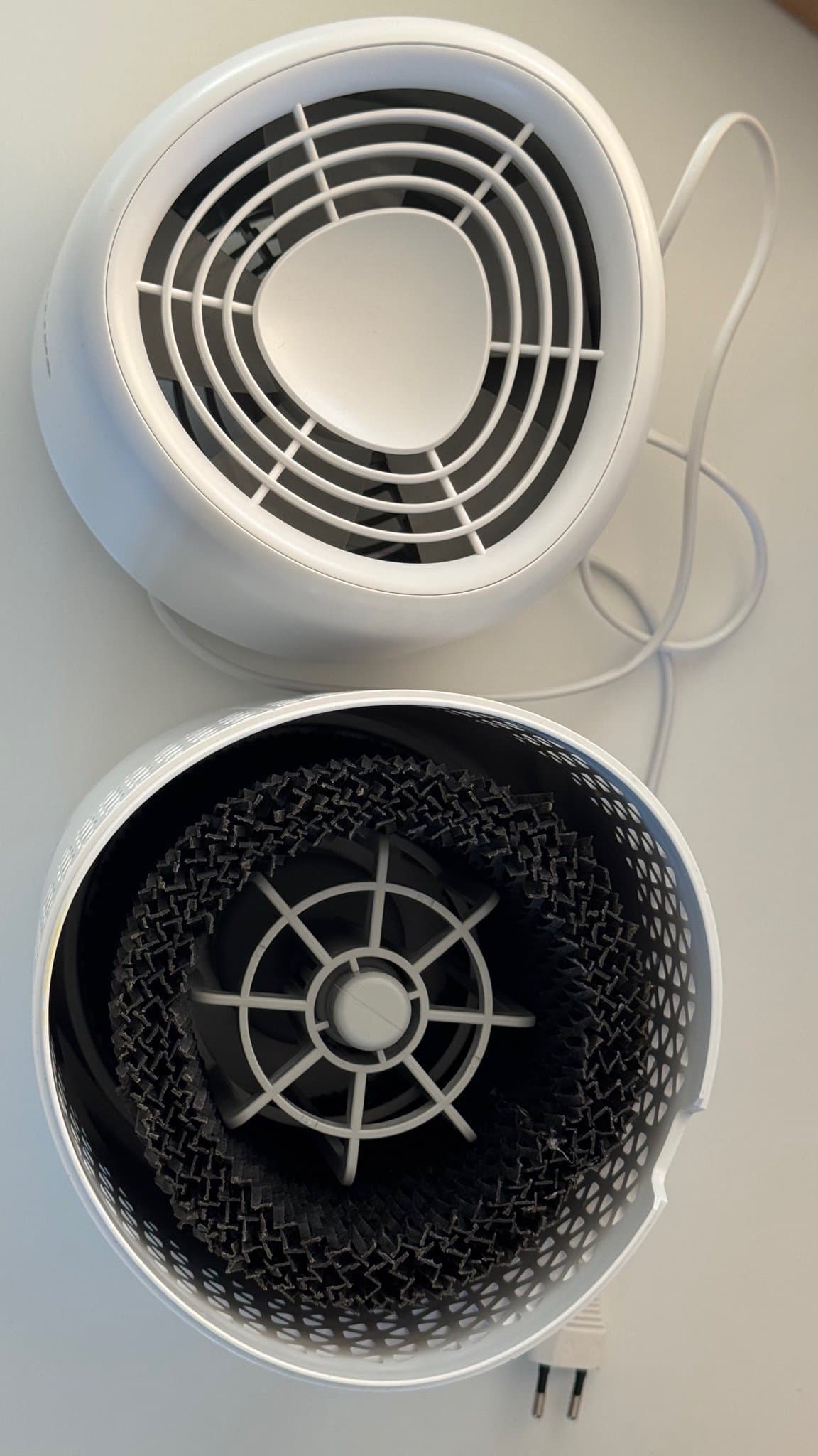 Philips Evaporative Humidifier 2000-series combined with new filter