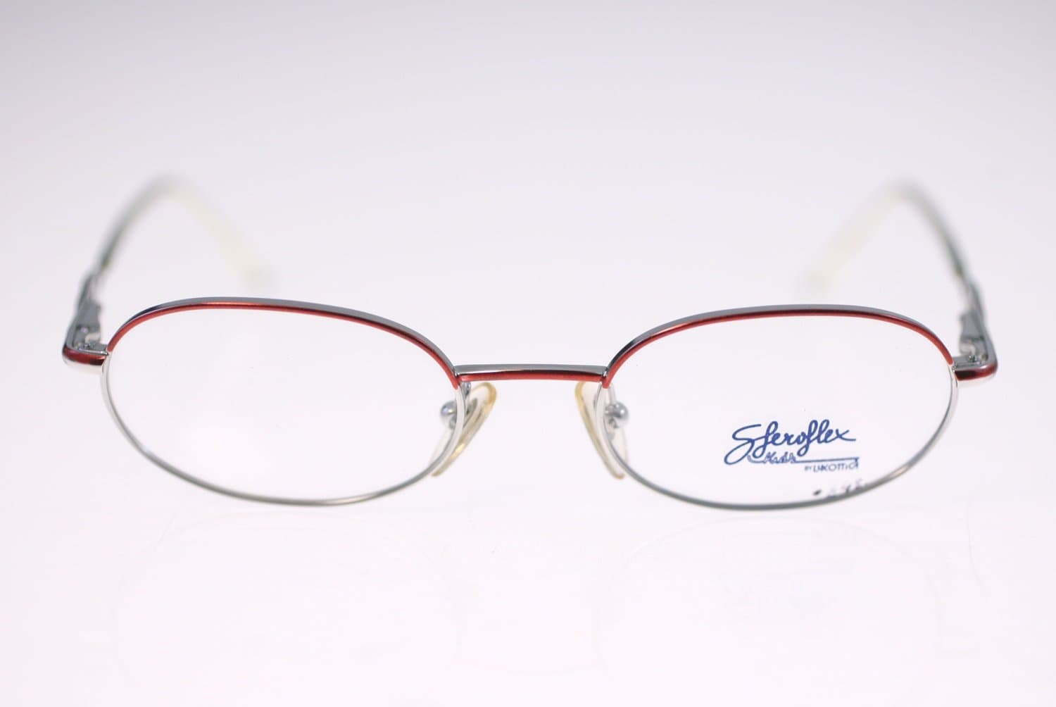 Sferoflex by Luxottica 2840 382 eyeglasses for kids + case-NEW-circa 1990s-14g