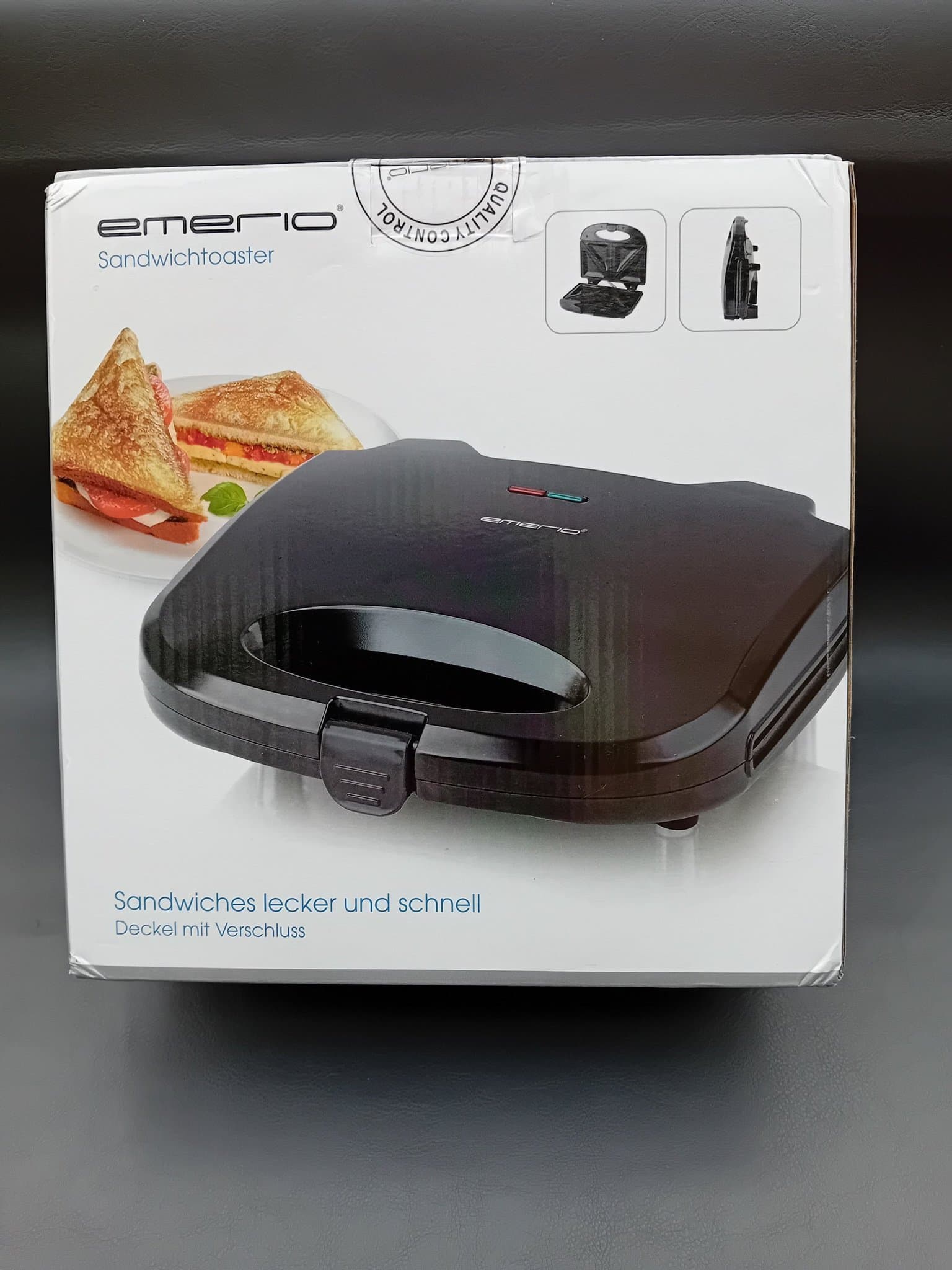 Emerio Sandwichgrill helt ny