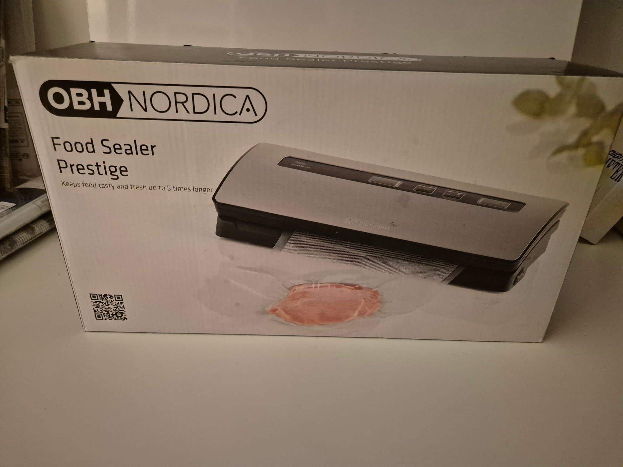 Vacumförpackare - Food Sealer Prestige och Vakuumbehållare - OBH Nordica