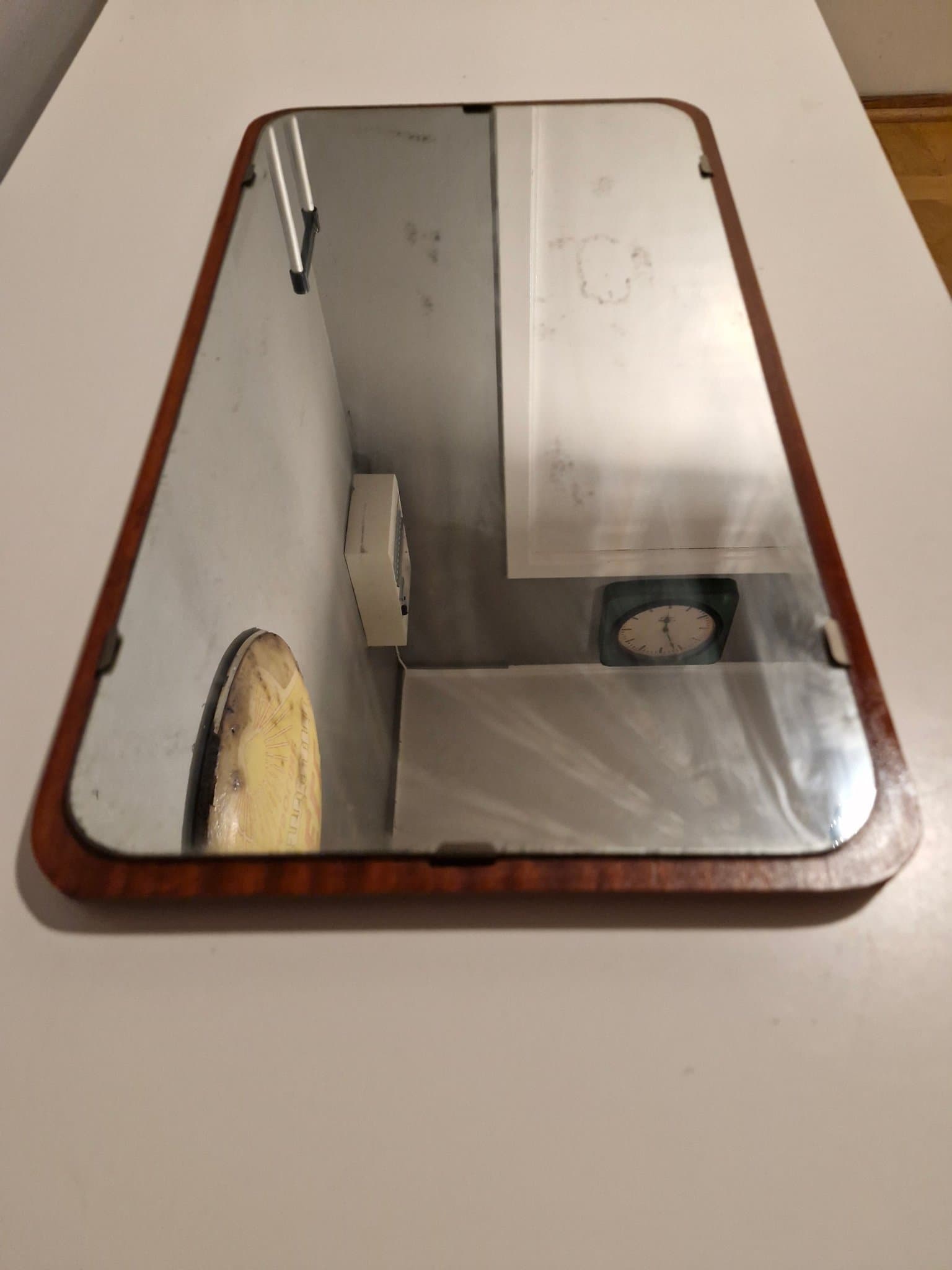 Retro Spegel med Träram