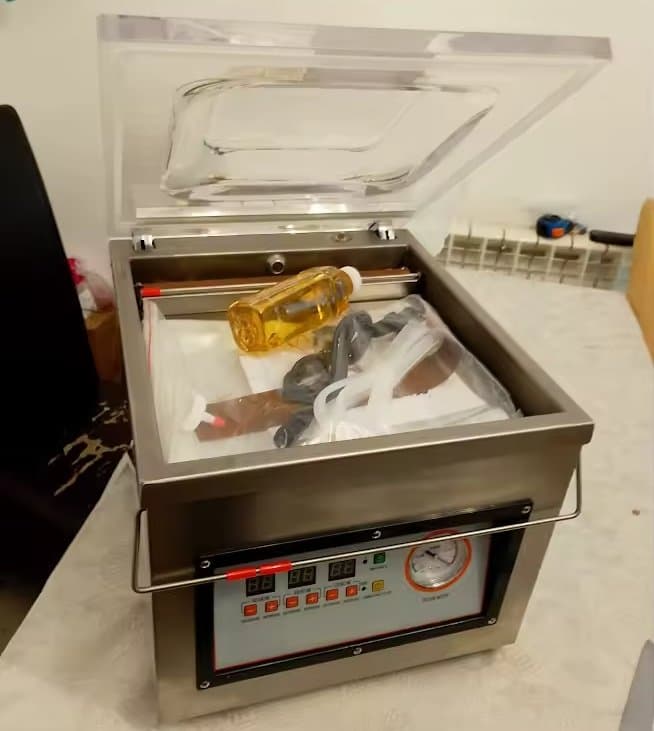 320W 100 kPa 12,6-tums köksvakuumförslutare, vakuumförpackningsmaskin för mat