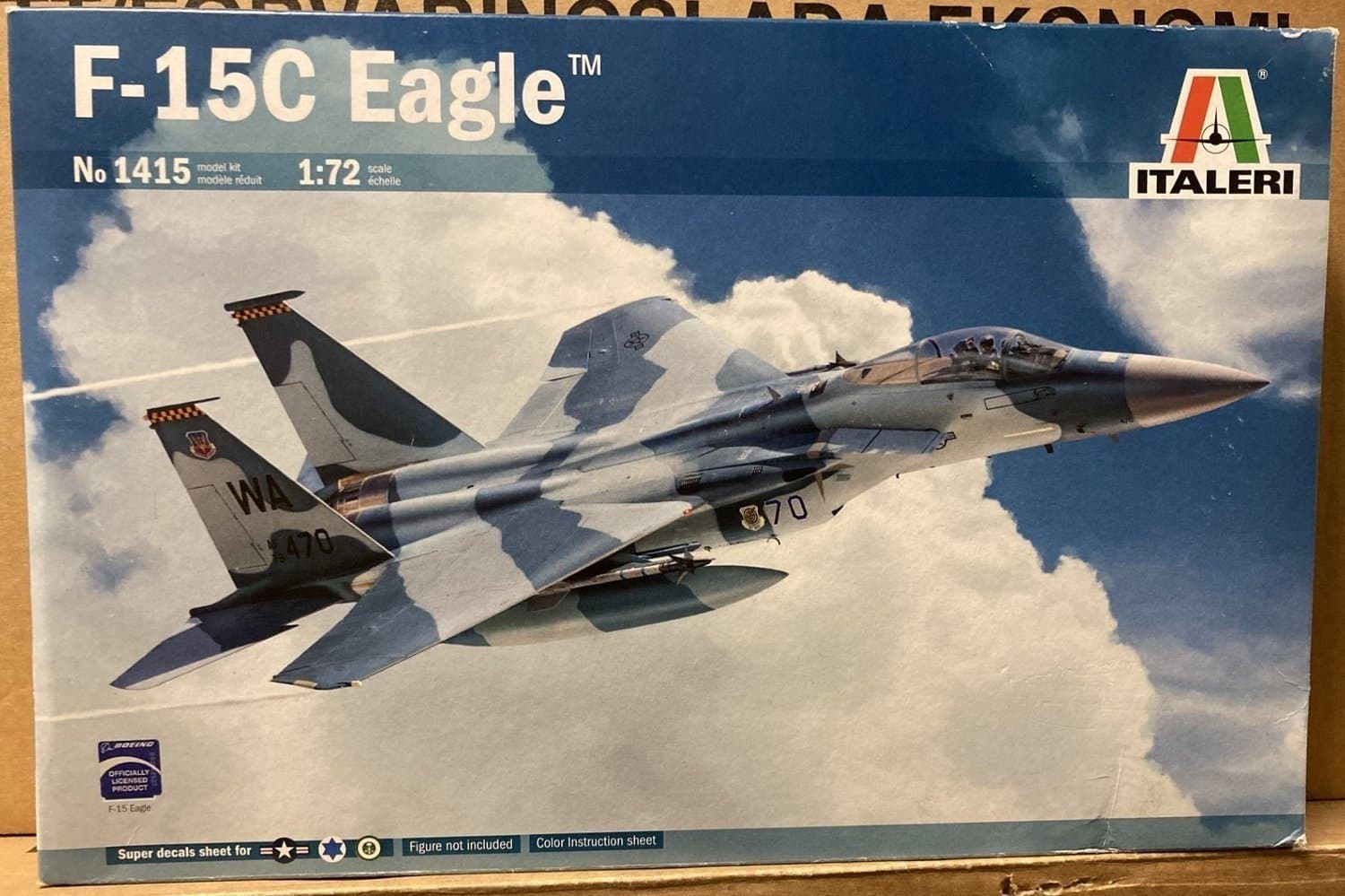 F-15C Italeri 1/72 OÖPPNAD