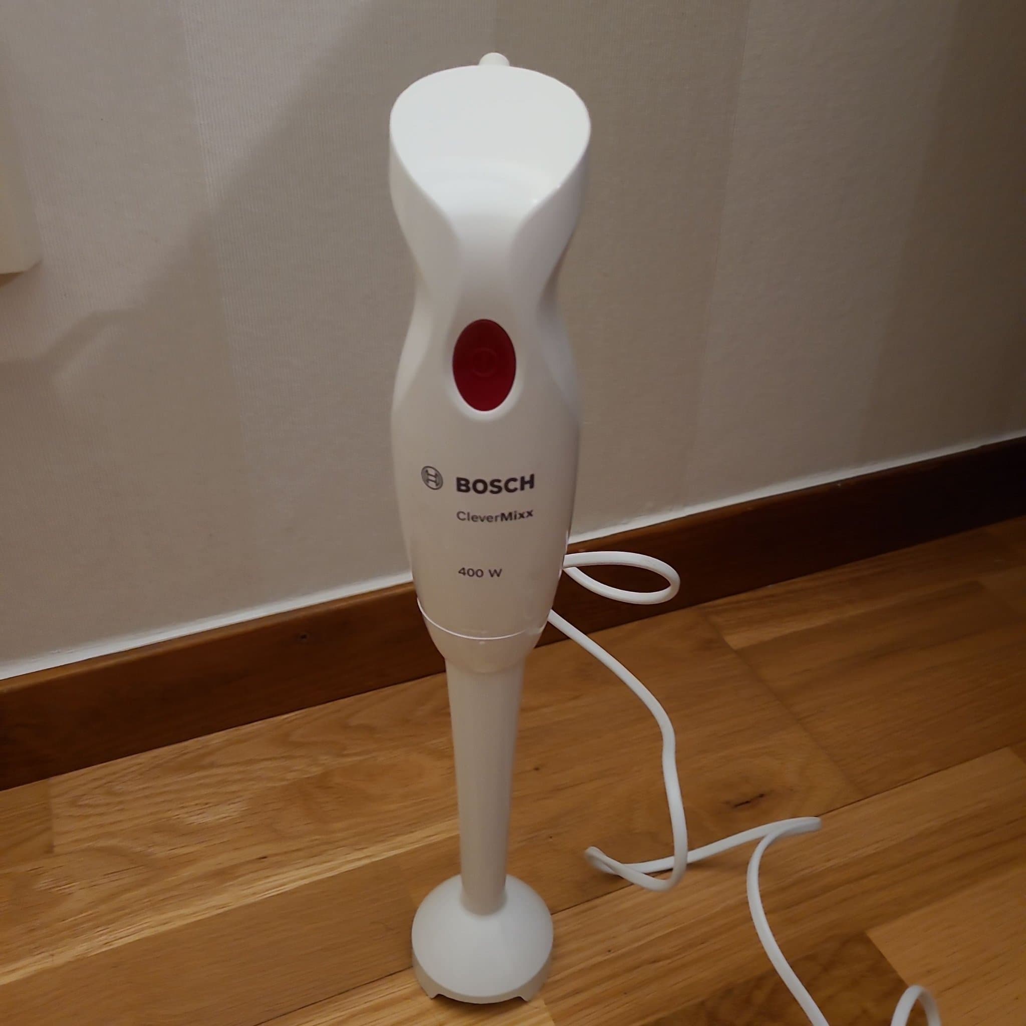 Bosch CleverMixx Hand Mixer 400W White Funkar som det Ska i Toppen Skick.