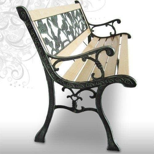 Parkbänk Bänk Balkongbänk Träbänk Trädgårdsbänk J3 Ny