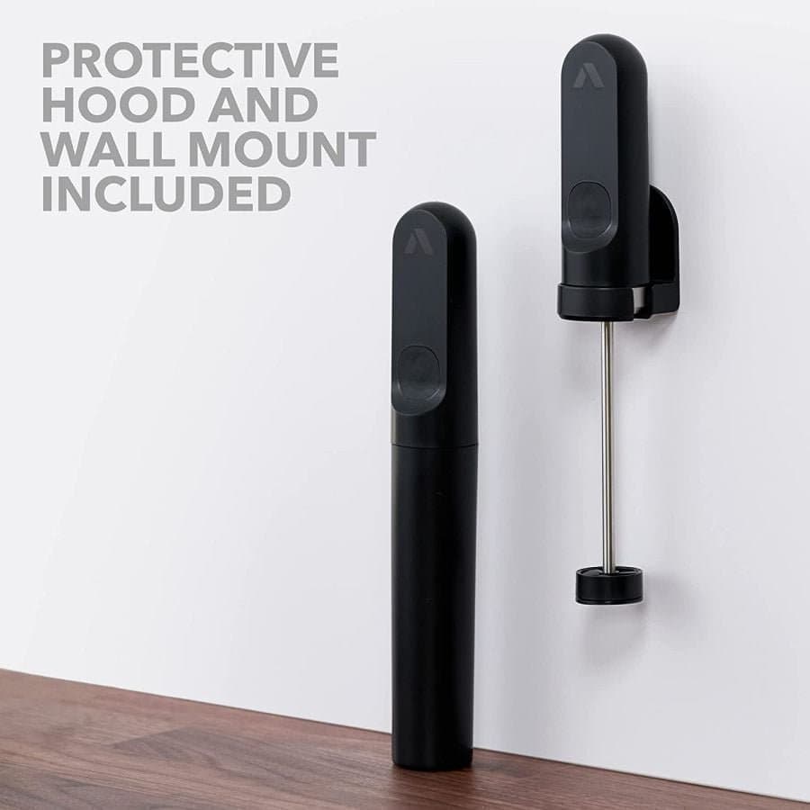 Subminimal NanoFoamer V2 – Mjölkskummare med AA-batteri, Portabel & Slät Skum