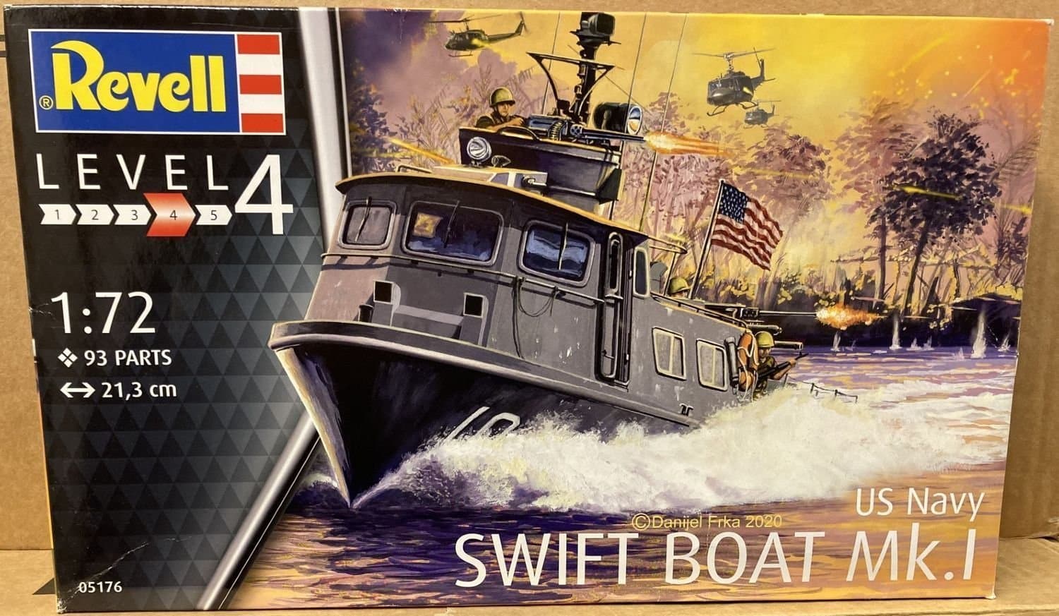 US NAVY SWIFT BOAT Mk. I Revell 1/72 OÖPPNAD