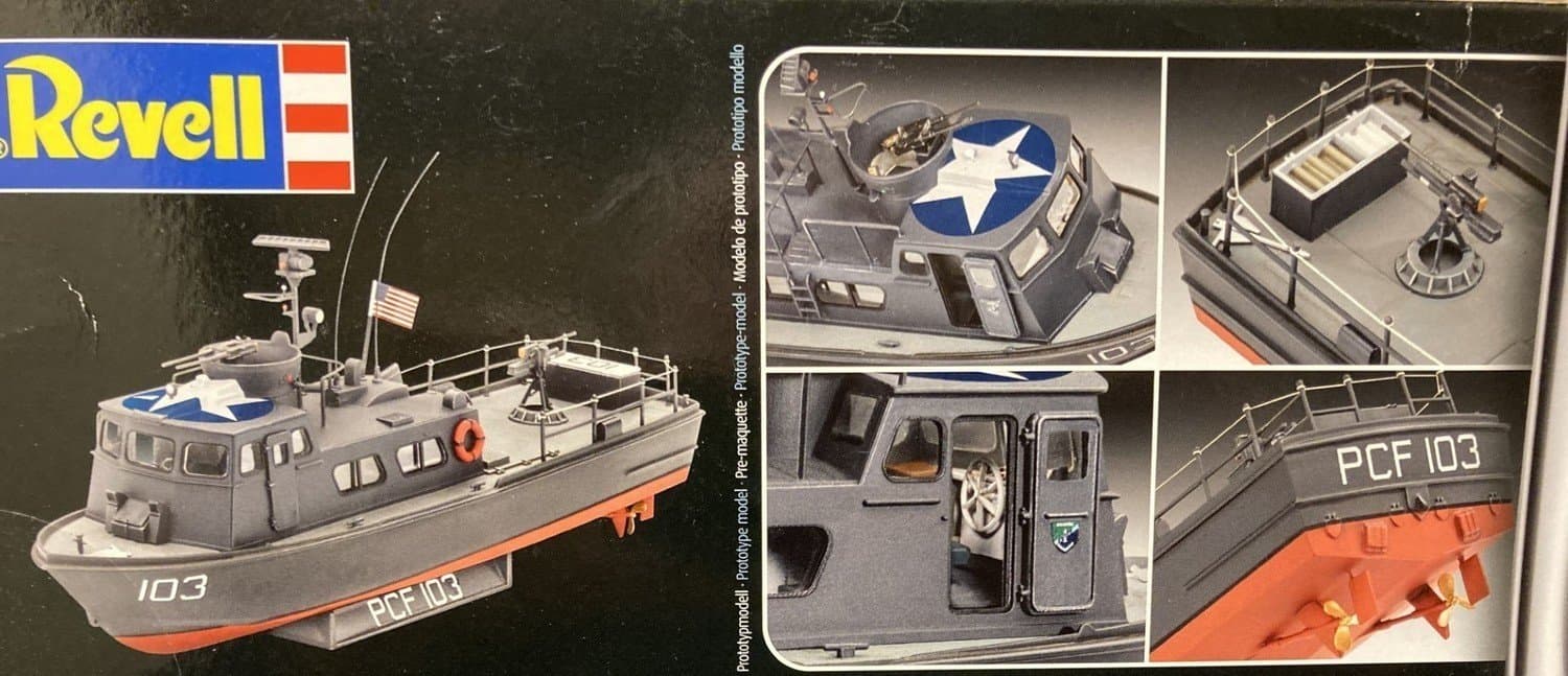US NAVY SWIFT BOAT Mk. I Revell 1/72 OÖPPNAD