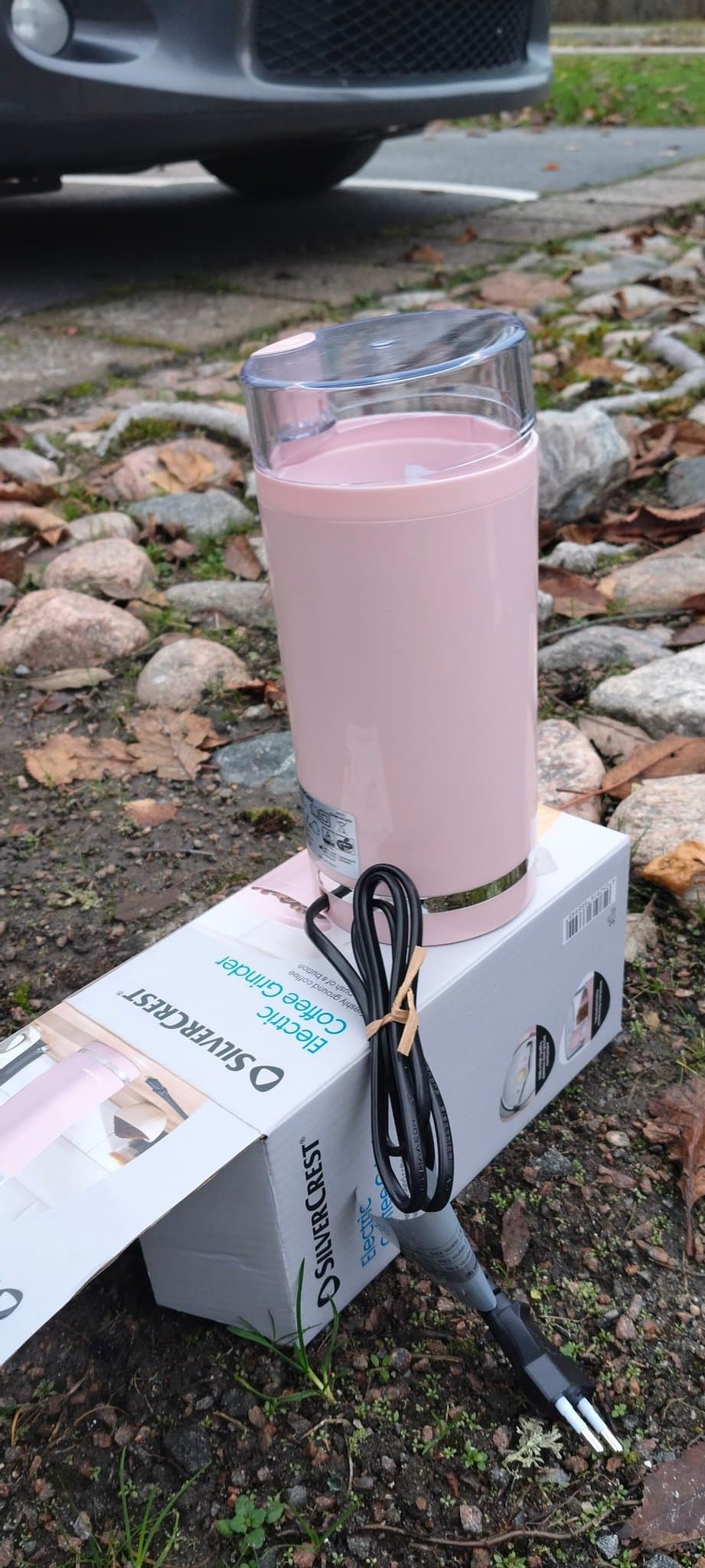 Elektrisk Kaffekvarn Silvercrest rosa