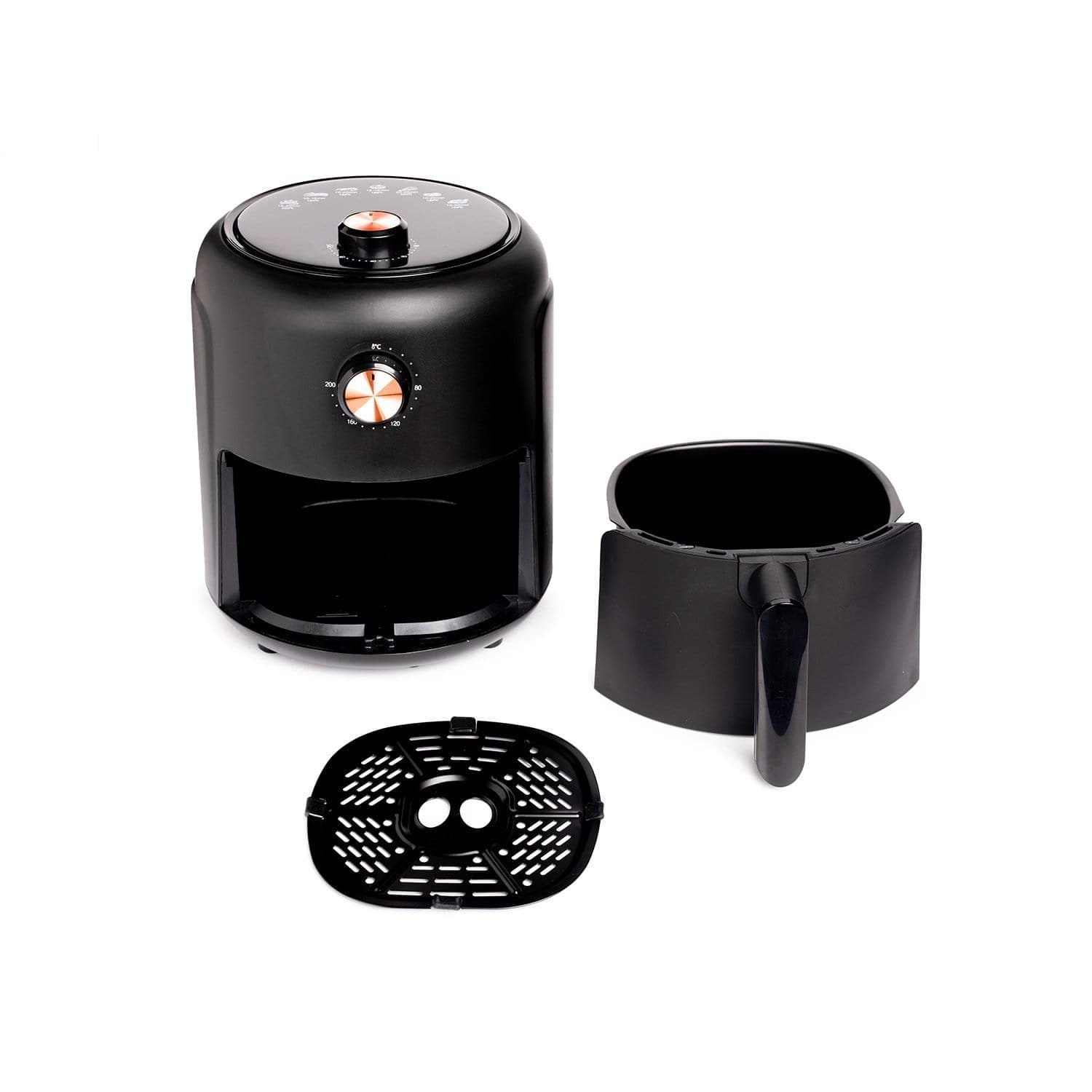 Nexxt Mini Airfryer på 2,6 liter med 8 matlagningsprogram – 1000W BEDI CO251023