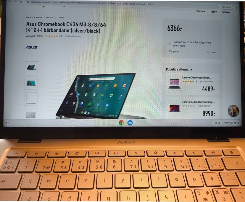 Asus Chromebook C425