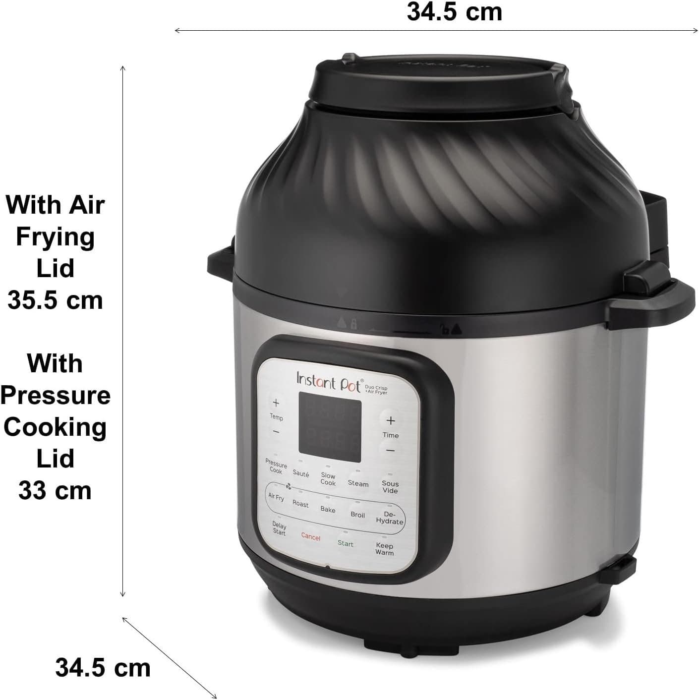 HELT NY & OANVÄND - Instant Pot Duo Crisp Air fryer / Luftfritös