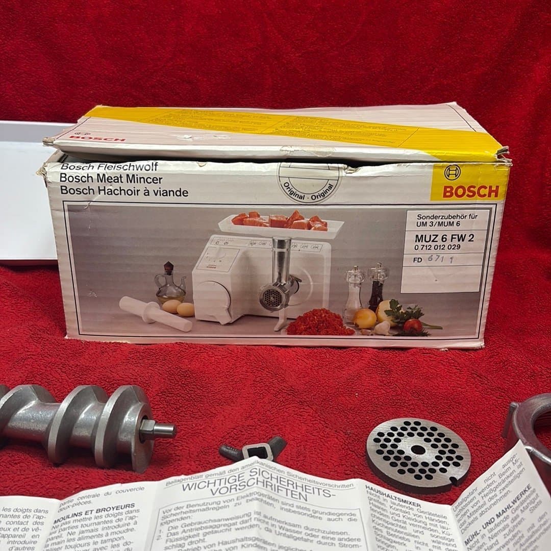 Bosch Köttkvarn MUZ AA 6 FW 2