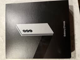 Oöppnad Samsung Galaxy Z Fold6