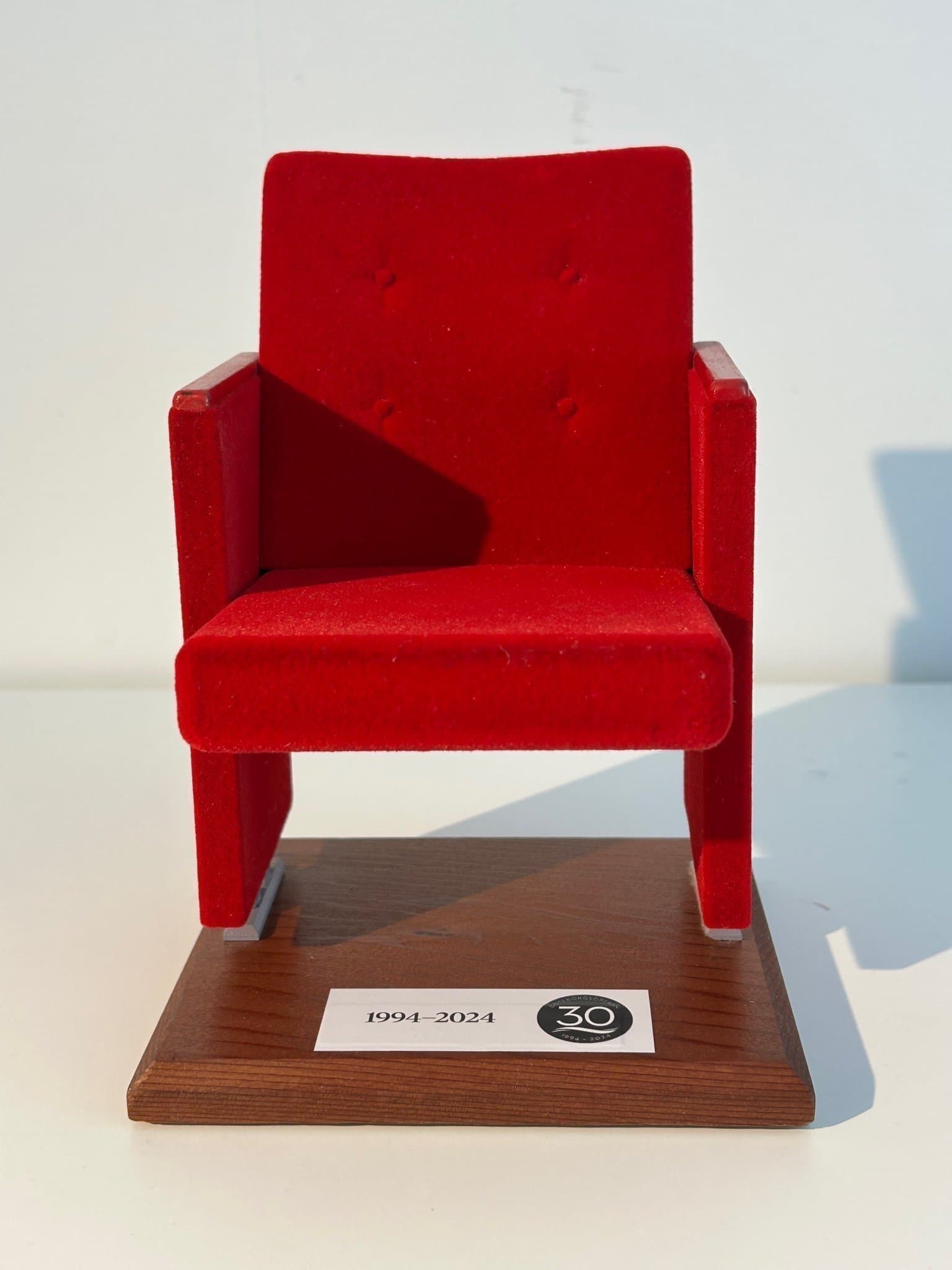 Miniatyrfåtölj Göteborgsoperan Jubileumsutgåva