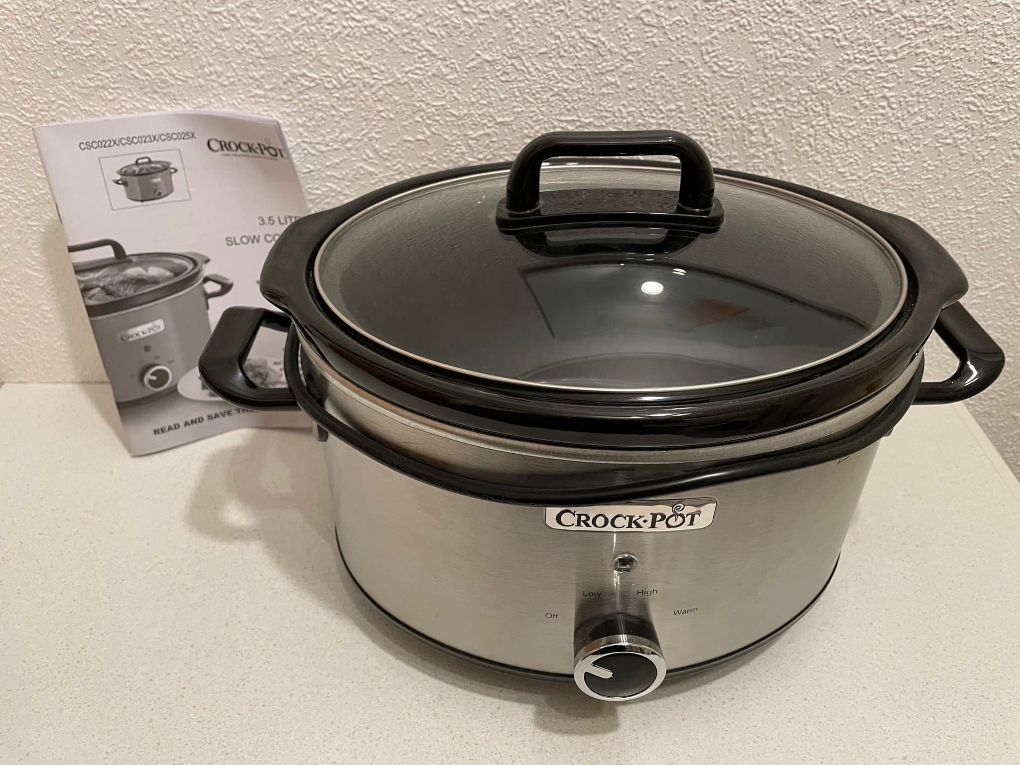 Crock-Pot Slow Cooker 3.5 Liter, OANVÄND !