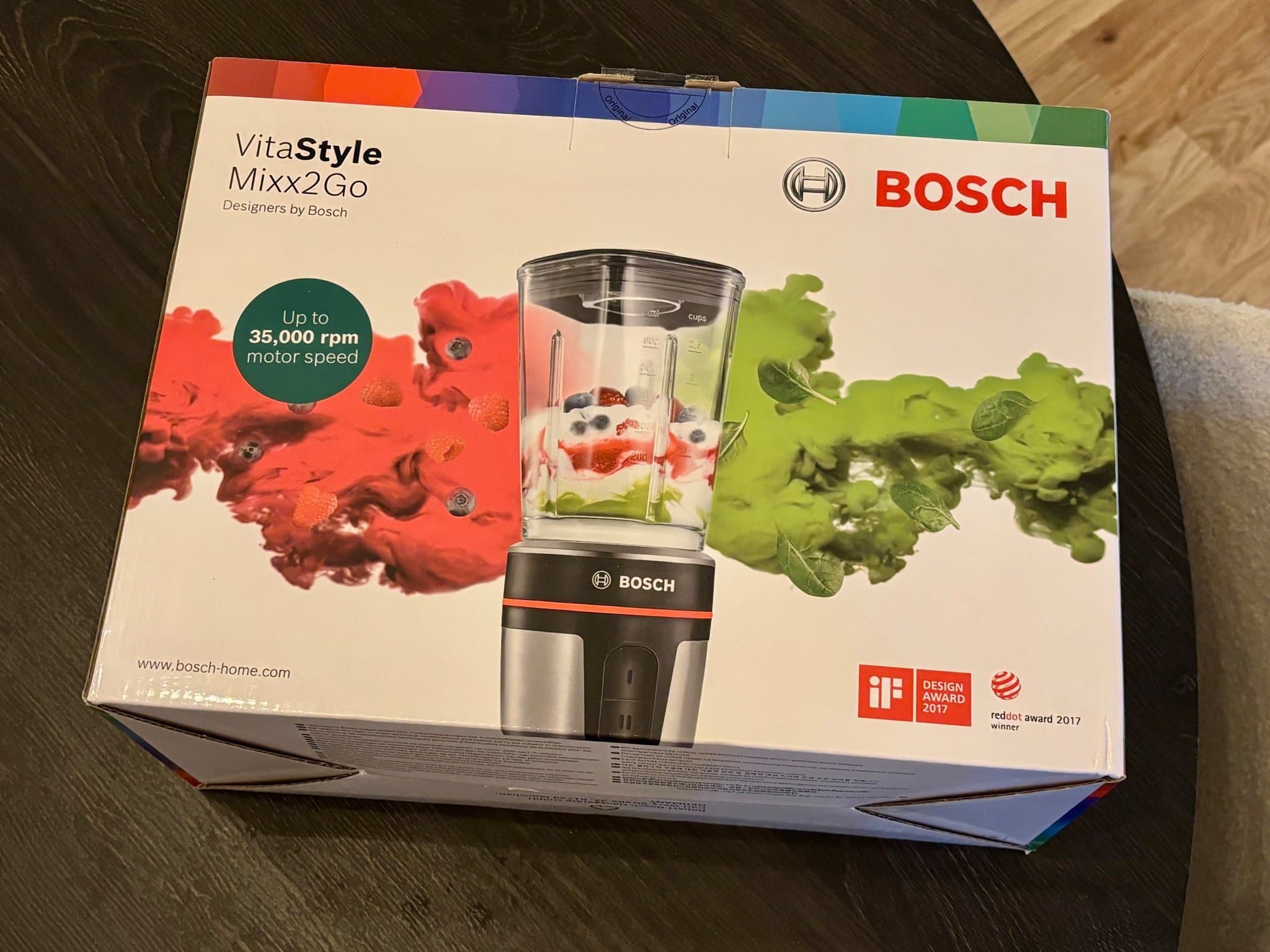 Bosch VitaStyle Mixx2Go Blender, som ny, använd ibland
