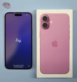 iPhone 16 Plus, 128gb, Pink, nyskick, garanti och 100% BH
