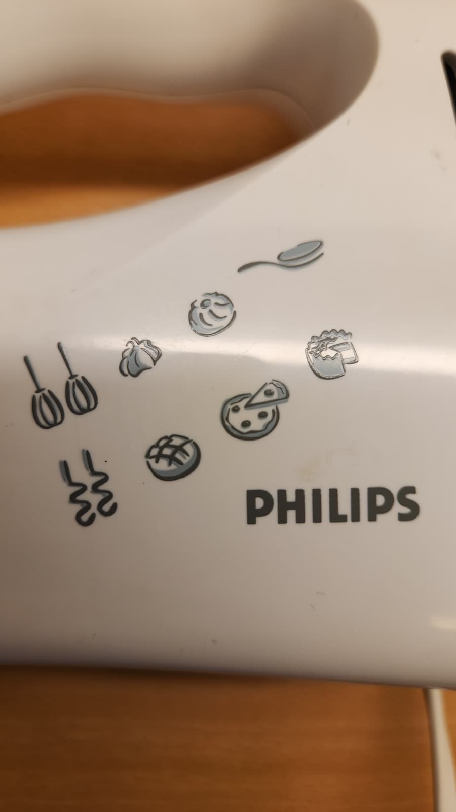 Philips Handmixer HR1453 – 175W, 3 hastigheter + Turbo