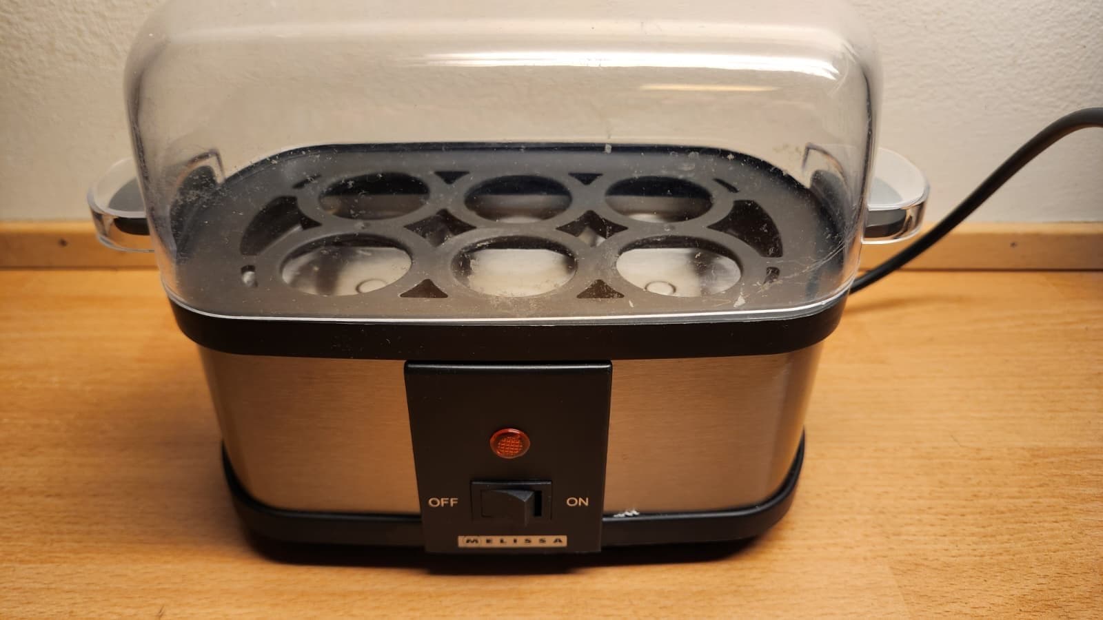 Melissa Äggkokare rostfri – 6 ägg, 350W