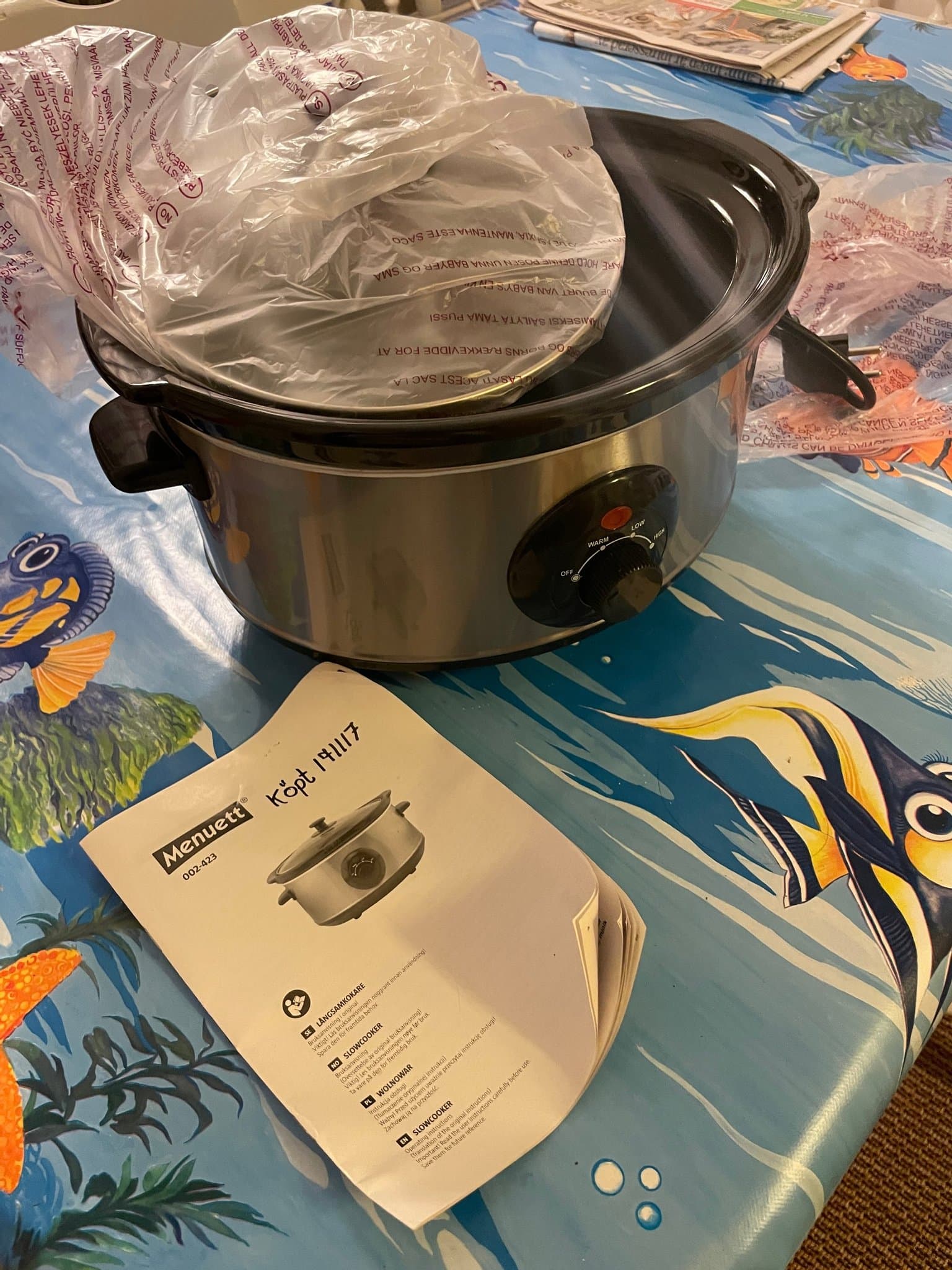 Menuett långsamkokare, 3.5 liter, modell 002-423