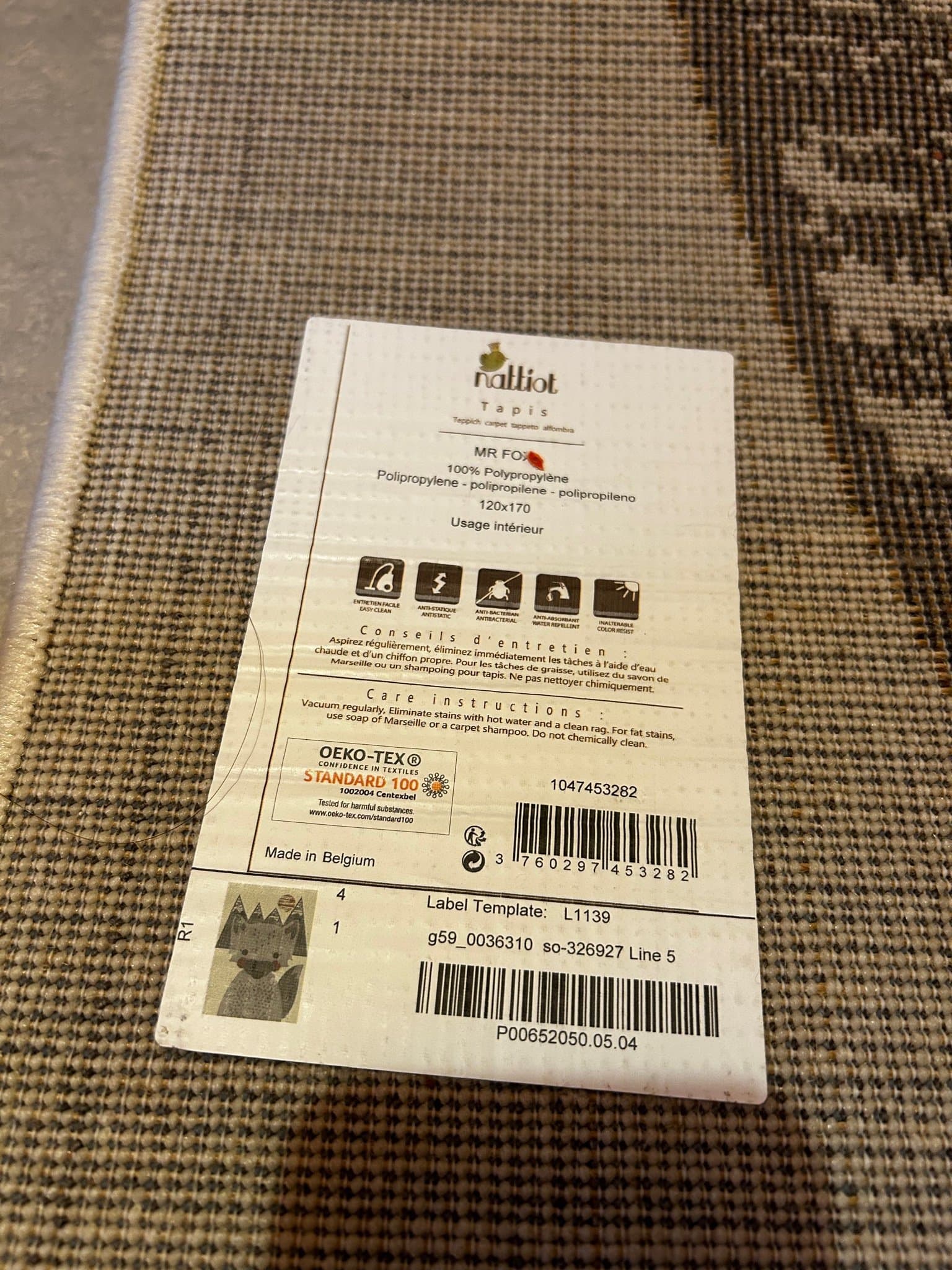 Nalliot Matta - 120x170 cm