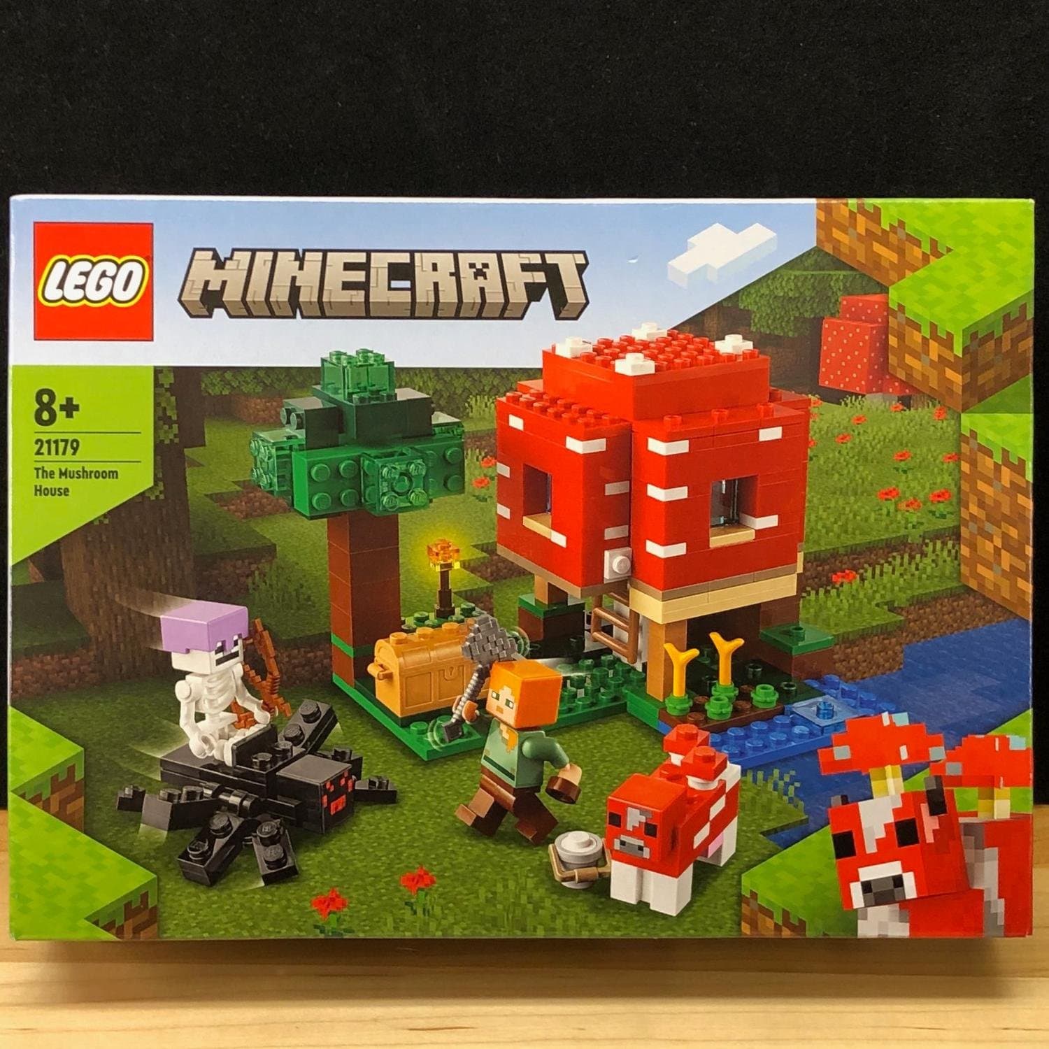 LEGO Minecraft 21179 "Svamphuset" - från 2022, oöppnad / förseglad!