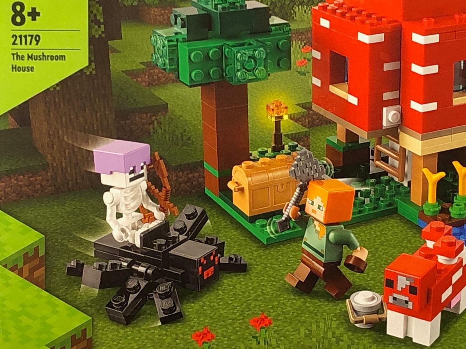 LEGO Minecraft 21179 "Svamphuset" - från 2022, oöppnad / förseglad!