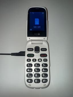 Doro 6031 mobbiltelefon (röd) olåst/ej operatörslåst