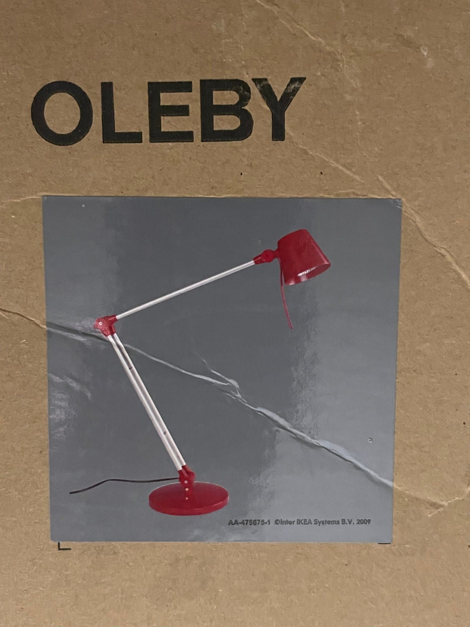 IKEA Oleby skrivbordslampa - NY! Oanvänd