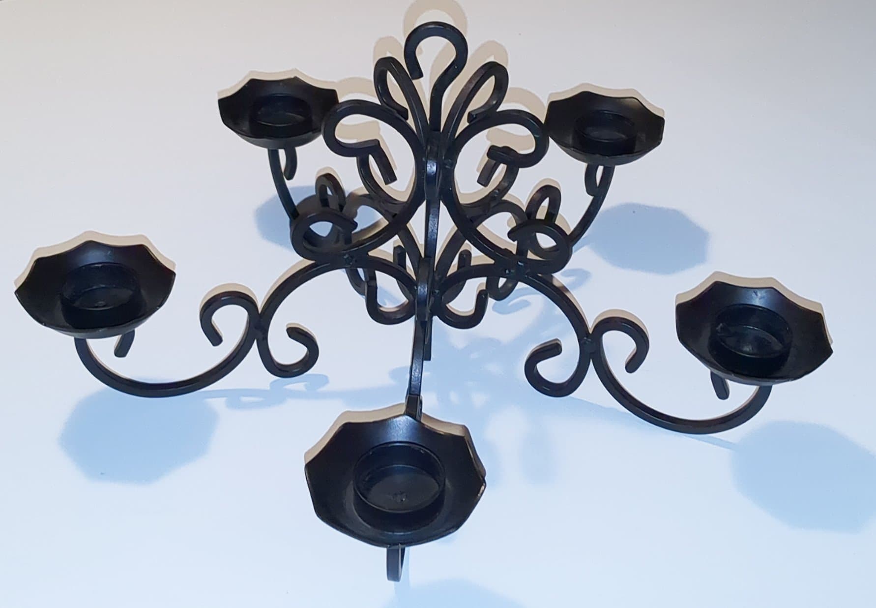 Takkrona i smide, 5 ljus