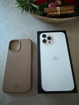 iPhone 12 Pro Max Silver, 128 GB i mycket gott skick