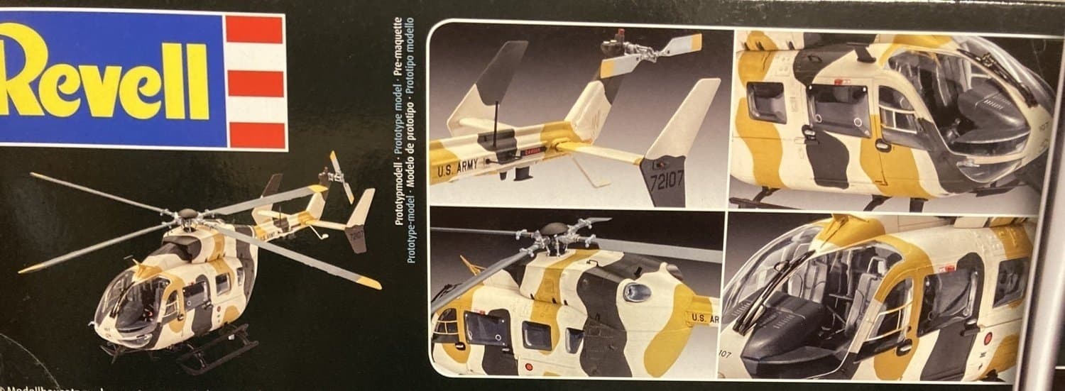 EUROCOPTER UH-72A LAKOTA Revell 1/32 OÖPPNAD