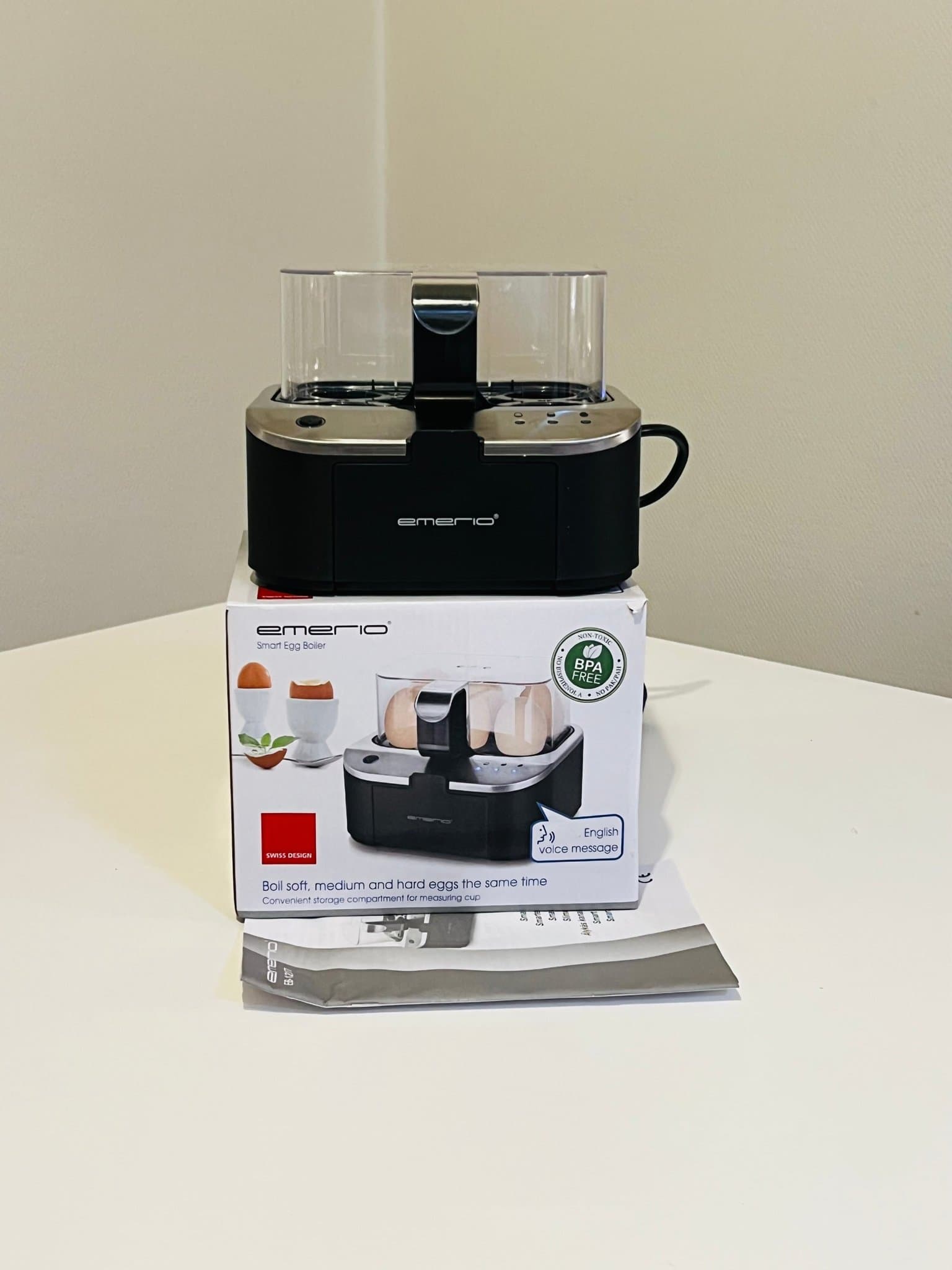 Äggkokare – “Talande äggkokaren” Black X