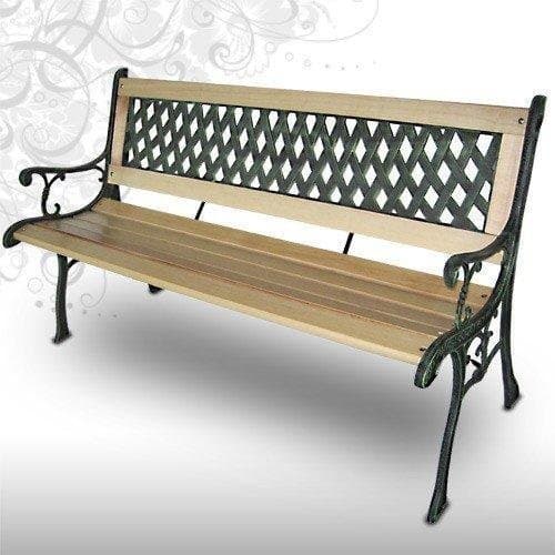 Parkbänk Bänk Balkongbänk Träbänk Trädgårdsbänk J1 Ny