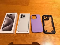 iPhone 15 pro 256GB Vit