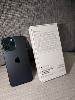 Apple iPhone 15 Pro Max 256GB - Blue Titanium