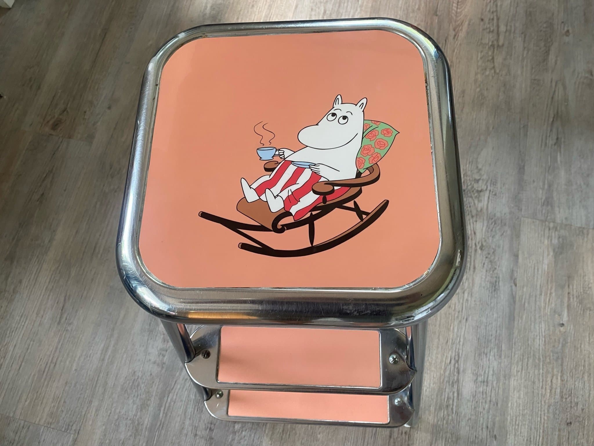 Retro Mumin Pall / Stegpall - Motala Verkstads AB