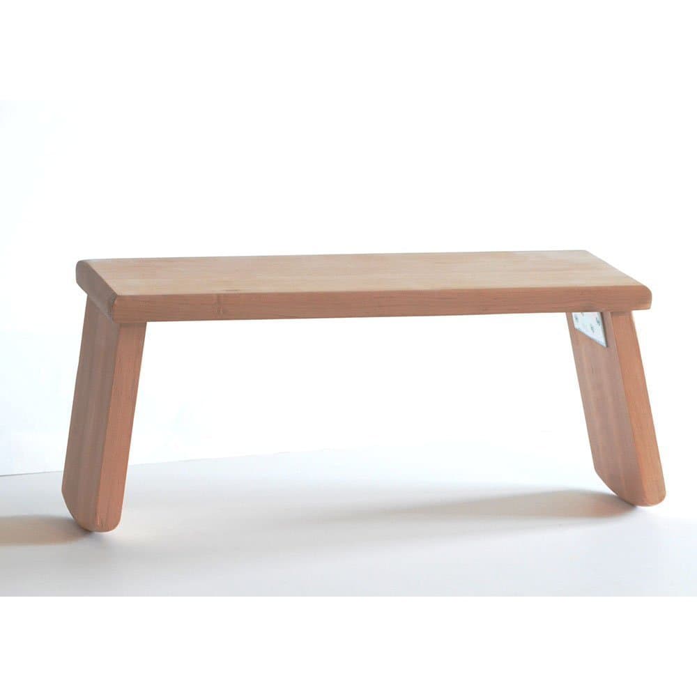 Meditationspall i alträ, Flexibel (Låg), hopfällbar, Meditationspallar